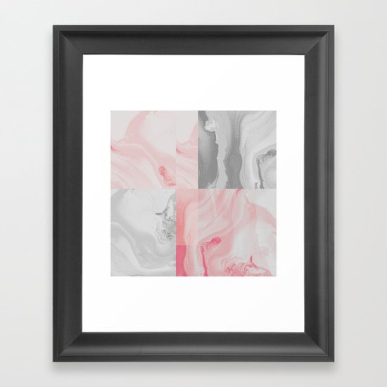 beautiful imperfection Framed Art Print