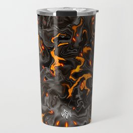 “VOLCANIC”, Marble abstract design Travel Mug