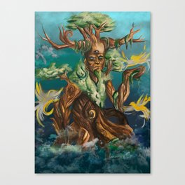 The tree of Life and Death Canvas Print
