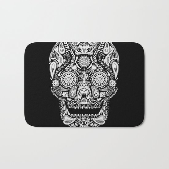 Mexican Halloween Bath Mat