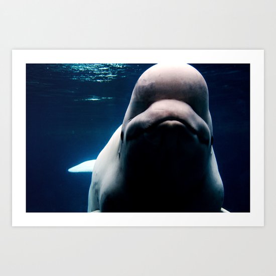 In the Deep Blue Sea Art Print