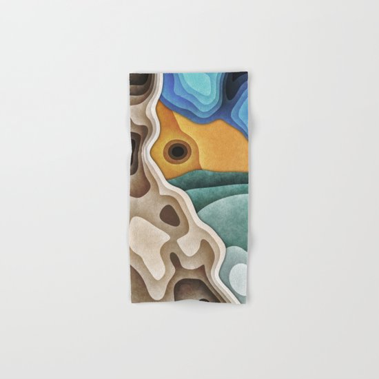 Landscape of Layers Hand & Bath Towel