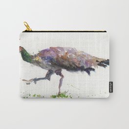 Peahen Carry-All Pouch
