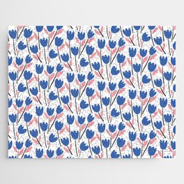 Blue Tulips Jigsaw Puzzle