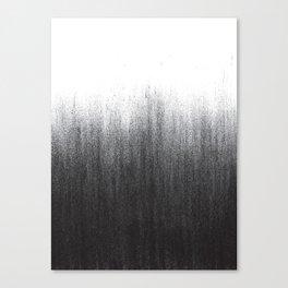 Charcoal Ombré Canvas Print