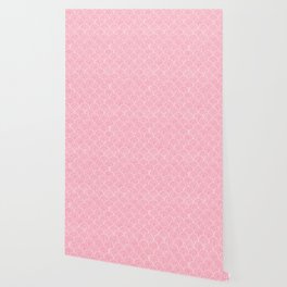 Light Pink Waves Wallpaper