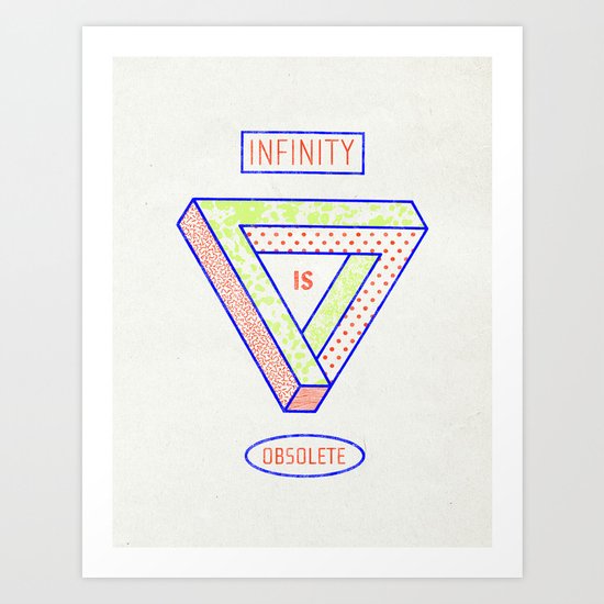 NONFINITY Art Print