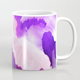 Purple Flow Abstract Watercolor Coffee Mug