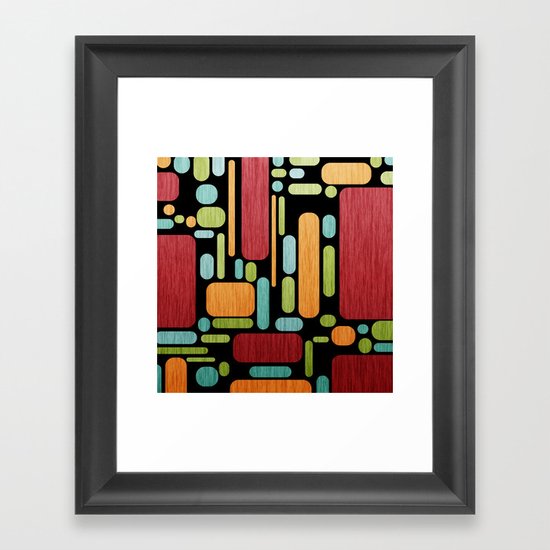 Retro Switch. Framed Art Print