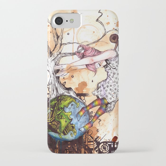 No longer in your World iPhone Case