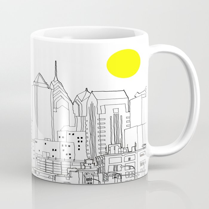 Philly Blueprint BW Coffee Mug