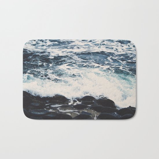 Rocky Sea Shore Bath Mat