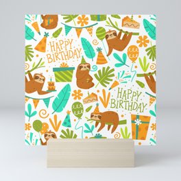 Birthday Wishes Mini Art Print