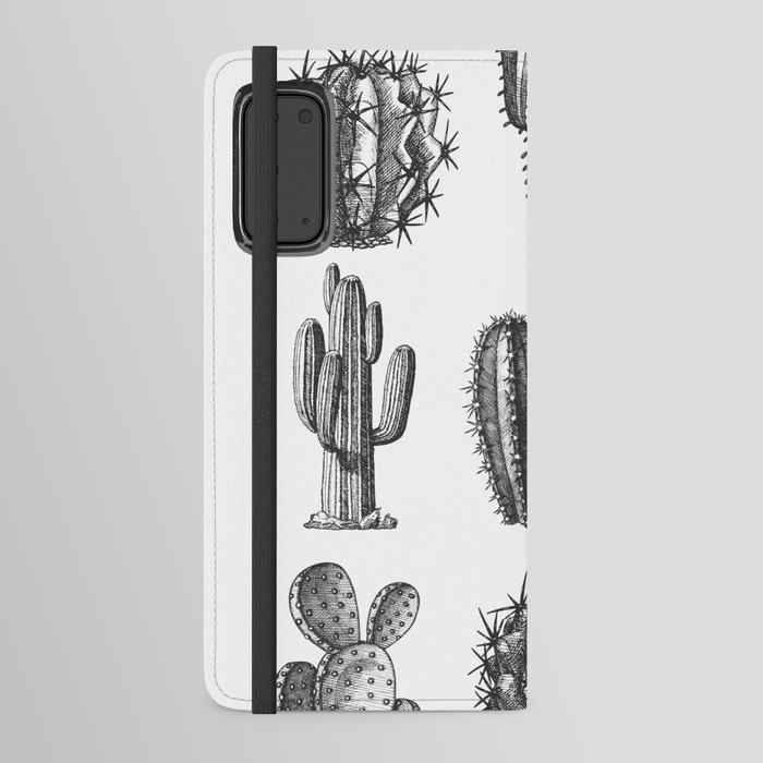 Vintage Cactus Android Wallet Case