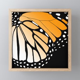 Butterfly Wing - Monarch Framed Mini Art Print