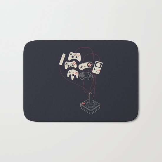 Videogame Bath Mat