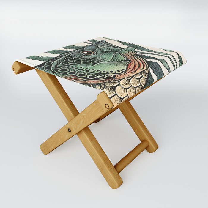 Striper in the Weeds Folding Stool