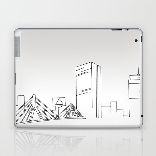 Boston Skyline Laptop & iPad Skin