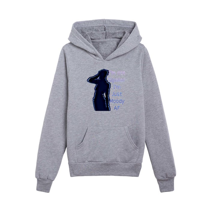 Moody AF Kids Pullover Hoodie