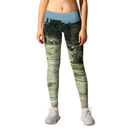 Colonnaded Street Hierapolis Pamukkale Photograph Leggings