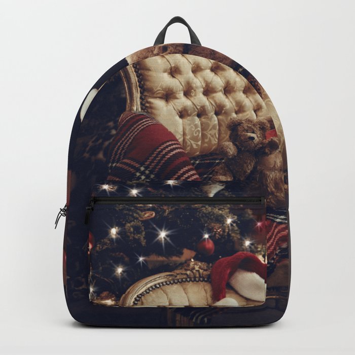 Teddies At Christmas Backpack