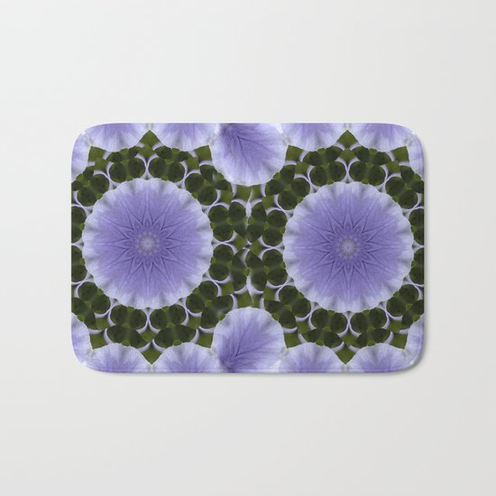 Mauve Kaleidoscope Bath Mat
