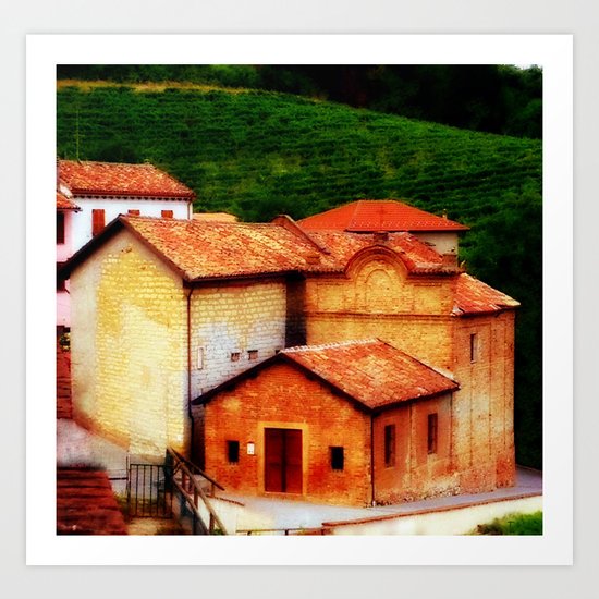 Italian Farmhouse Art Print