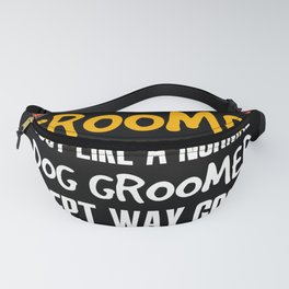 Tattooed Dog Groomer Fanny Pack