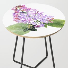 Lilac Love by Teresa Thompson Side Table