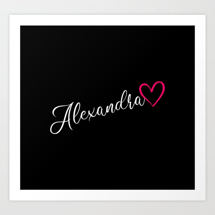 alexandra name wallpaper