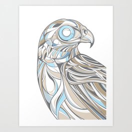 Hawk Art Print