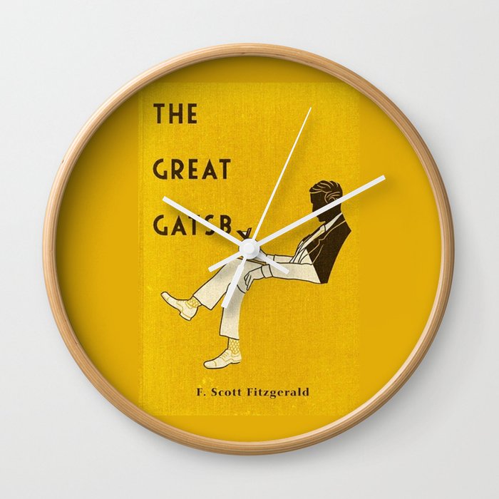 The Great Gatsby Wall Clock by MW by Mathius Wilder Society6
