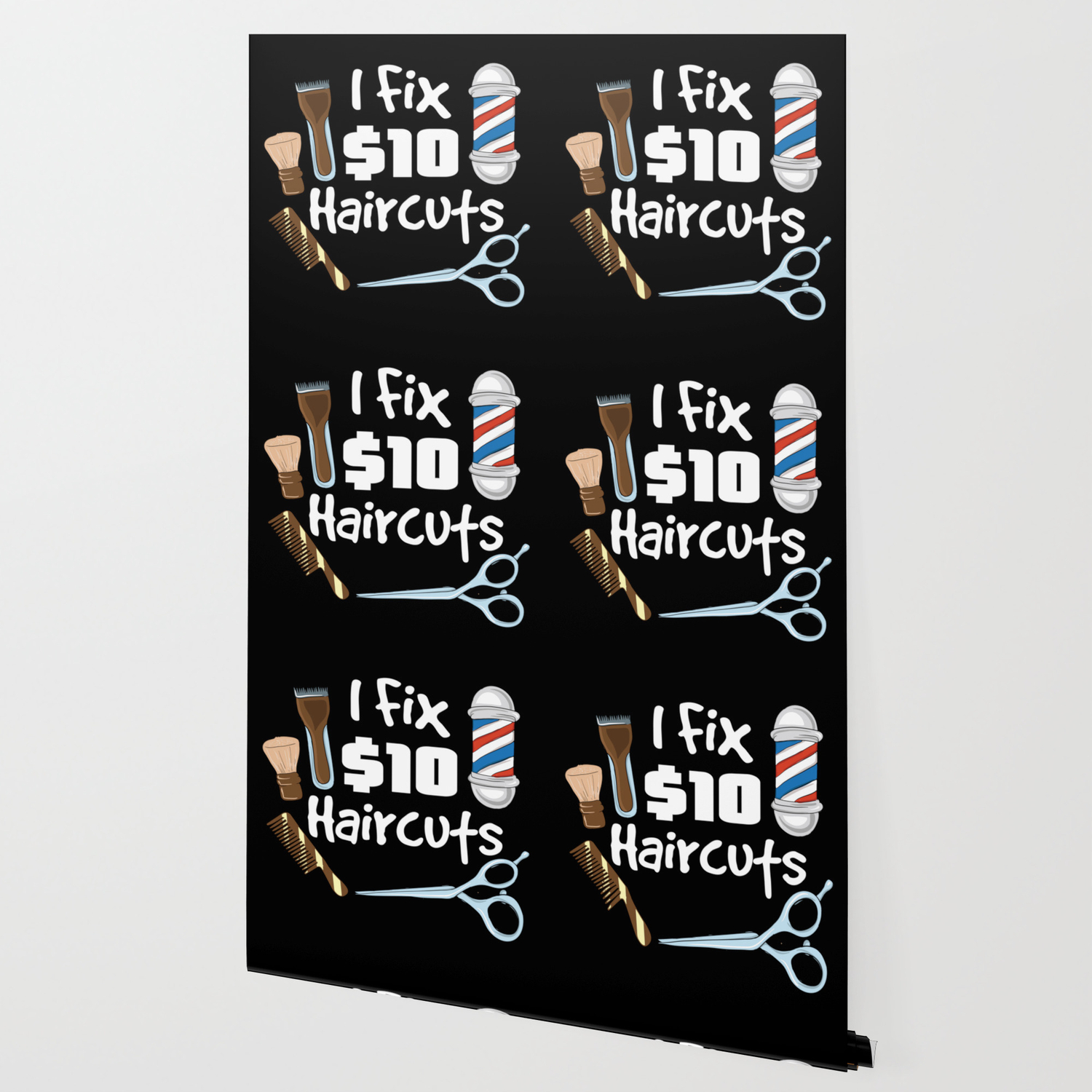 I Fix 10 Haircuts Funny Hairdresser Hairstyling Gift Wallpaper