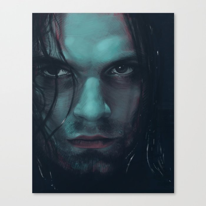 Bucky Barnes Winter Soldier Canvas Print By Bohemiannihil Society6