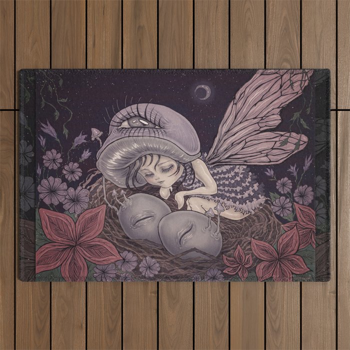 Fairy Dreaming Outdoor Rug