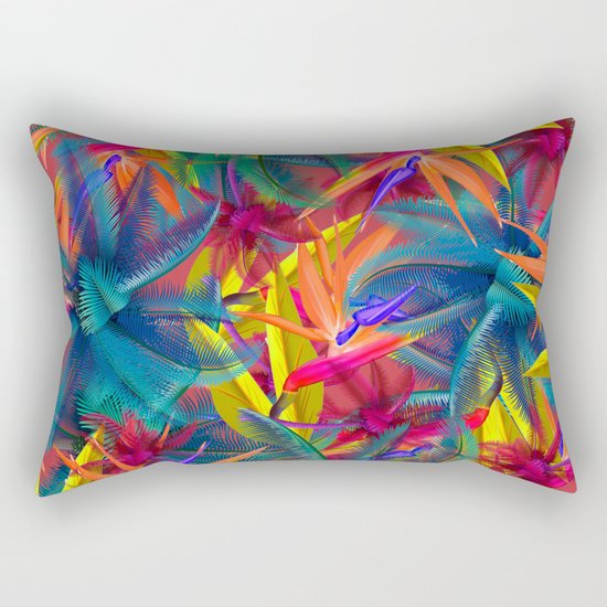 tropical Rectangular Pillow