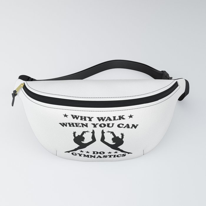 Gymnastics Saying Art Gymnastics Gymnast Fanny Pack