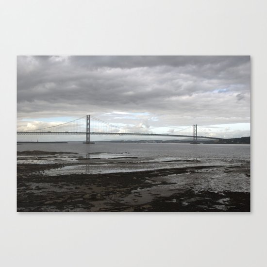 Forth Road Bridge - Fife, Scotland Canvas Print