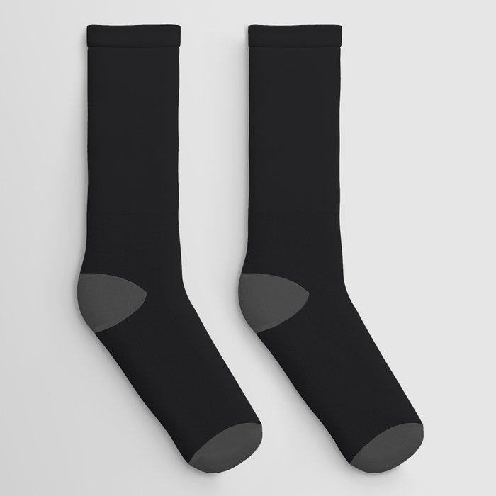 Eel Black Socks