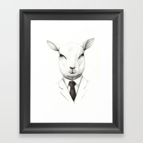 Lamb Framed Art Print