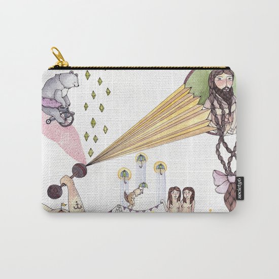 Carnival Art Carry-All Pouch