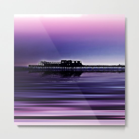 Destructive Beauty Metal Print