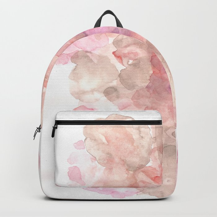 Abstract The Beginning of the Journey / CMurkyloudy &  |Modern Watercolor Art | Abstract Watercolors Backpack