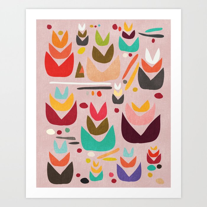 Proud Garden Art Print by Picomodi | Society6