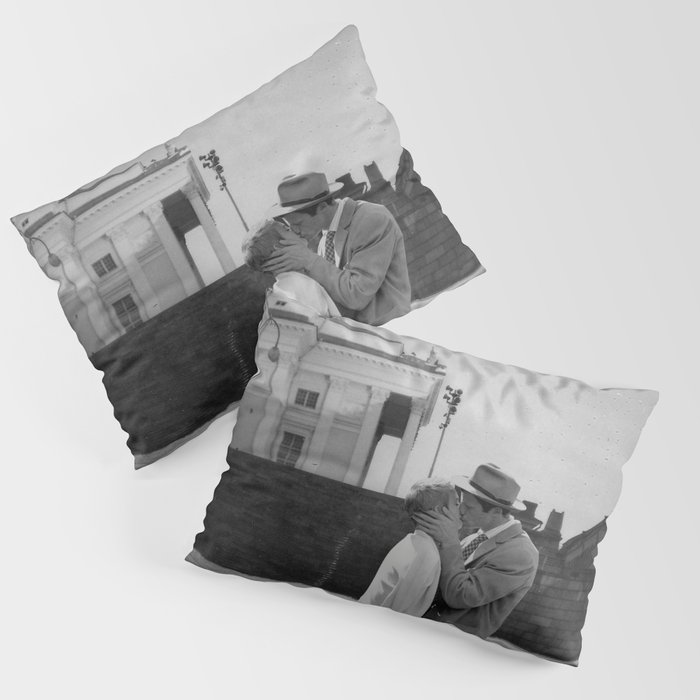 Collage Á bout de souffle (Breathless) - Jean-Luc Godard Pillow Sham