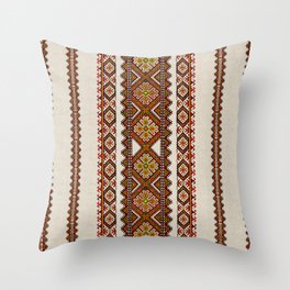 Ukrainian embroidery Throw Pillow