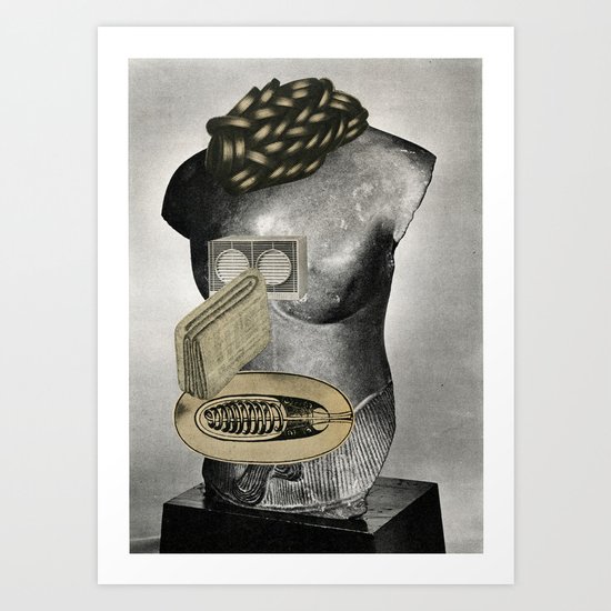 Archaïc carnival #2 Art Print