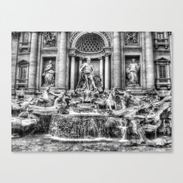 Trevi Fountain Canvas Print
