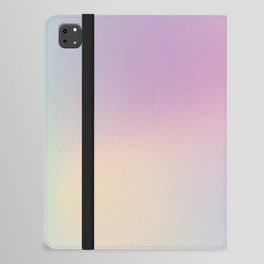 Pastel Unicorn Iridescent Soft Blur Mesh Background Pattern  iPad Folio Case