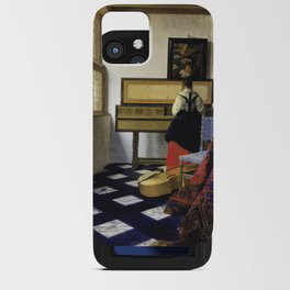 art by johannes vermeer iPhone Card Case